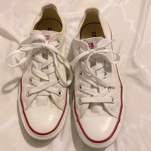 Converse - White Low Top Shoes